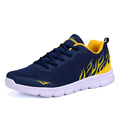 New Men s casual sport shoes men flat Trainers breathable air mesh walking shoes sneakers lace