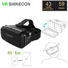 10pcs/lot VR Shinecon Virtual Reality 3D Glasses
