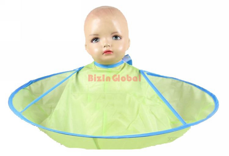 Child Kid Hair Cutting Cape Barber Styling Salon Waterproof Cloak (2)