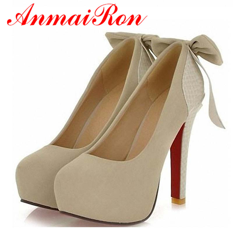 pumps with big bow