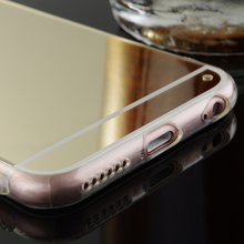 Top Quality Mirror Soft Clear Cases For Apple iphone 6 6S 4 7 inch 6 6s