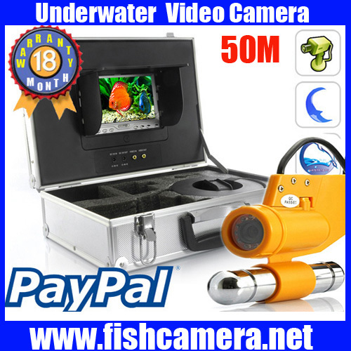 Portable50munderwatervideocamerafishfinderLiveRealTimeRemote