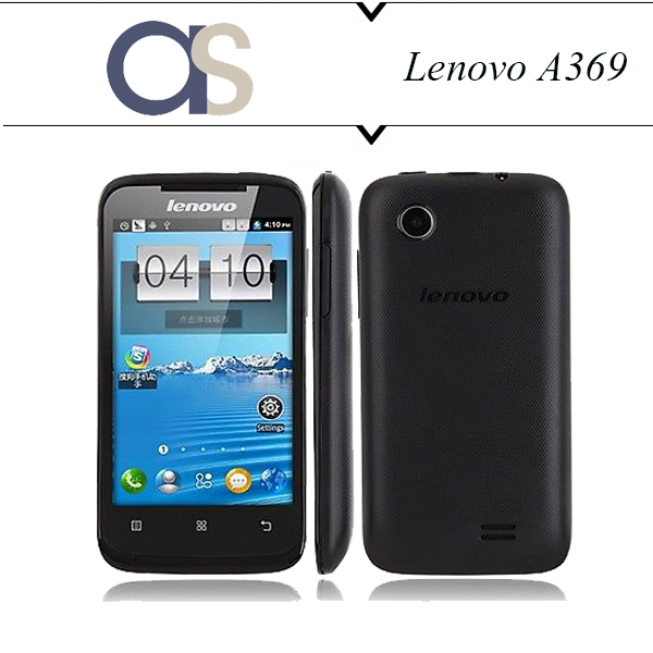 Original new Lenovo A369 Phone Android 2 3 MTK6572 Dual Core 1 2Ghz 4 0 Inch
