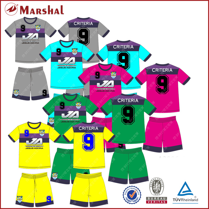 Soccer team names custom on jersey,youth team soccer jersey cutomizing,soccer tshirt customizing