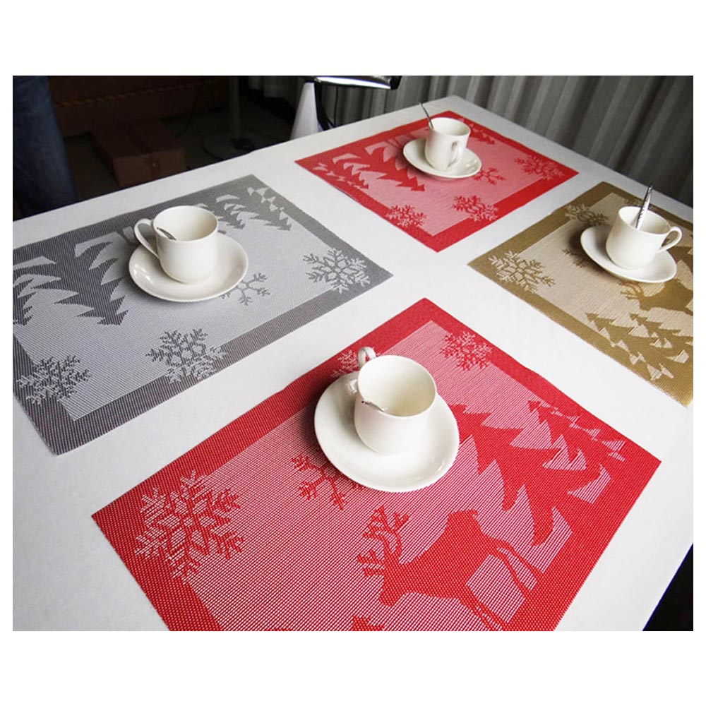 Compra estera de tabla de navidad online al por mayor de China