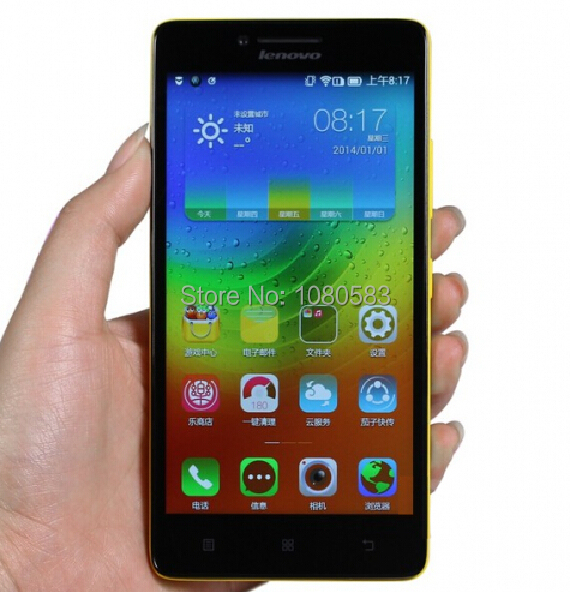 Original Lenovo K3 5 HD Screen MSM8916 Quad Core Cell Phones Android 4 4 1GB RAM