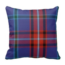 Beautiful Glenn Tartan Pillow Case (Size: 45x45cm) Free Shipping