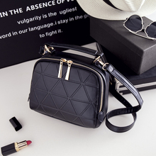 Crossbody bag 2016 plaid small female shoulder messenger tote bag handbag for short sport leisure time more colors