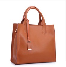 Brand women bag 2015 new fashion women handbags Genuine leather bag women shoulder handbag