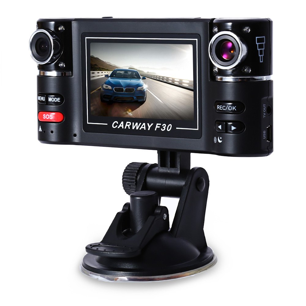 High Quality Adustable Dual Lens Wide View 180 Degree Auto Camcorder Car DVR Driving Recorder Car Camera Night Model Dashcam High Quality Adustable Dual Lens Wide View 180 Degree Auto Camcorder Car DVR Driving Recorder Car Camera Night Model Dashcam