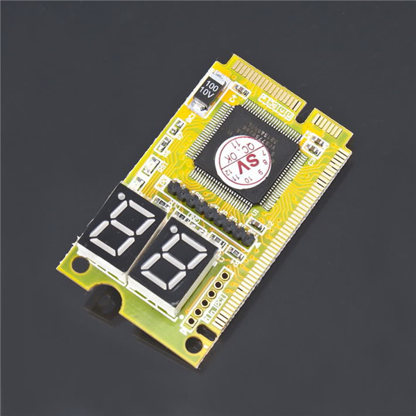 1pc 3 in 1 Mini PCI E LPC PC Analyzer Tester POST Card Test For Notebook