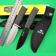 Hot!!! BUCK 768 Knives Fixed Blade Camping Hunting Knife Survival Knife Two Color