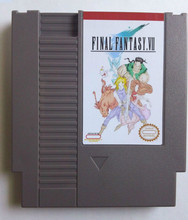72 Pins Game Cartridge Replacement Plastic Shell For NES with Free Final Fantasy VII English Edition Game Card