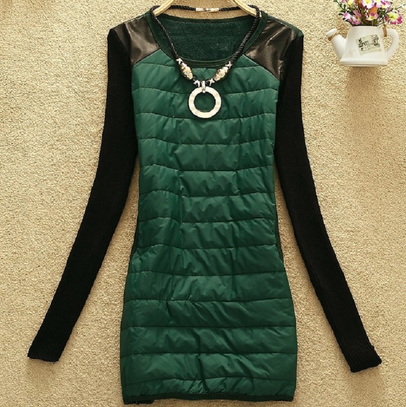 3 Colors Women Autumn Winter woolen sleeve warm Mi...