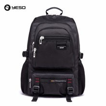 YESO Brand Men and Women Laptop Computer Backpacks Bags Business Camping Backpack Black School Bag 2016 Fashion 3 colors