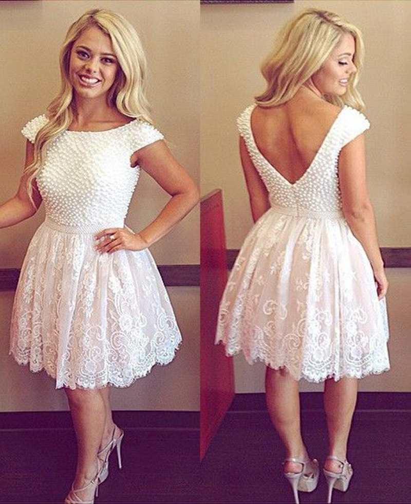 vestidos de graduacion cortos para adolescentes 2016