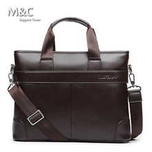 Hot Sale 2016 Genuine Leather Bag Handbag Men’s travel bags Luxury Brand Messenger bags Men Briefcases Shoulder Bags OB-007