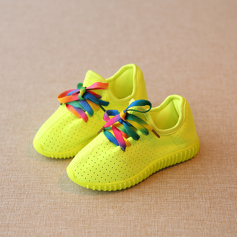 rainbow toddler shoes