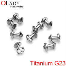 10Pcs/lot 100% Titanium G23 micro anchor dermal piercing jewelry skin diver jewelled Disc 3MM 4MM AAA Austria Crystal