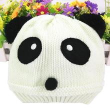 Winter Cute animal Panda Baby Hats boy girl kids Warm crochet beanie hats cap for