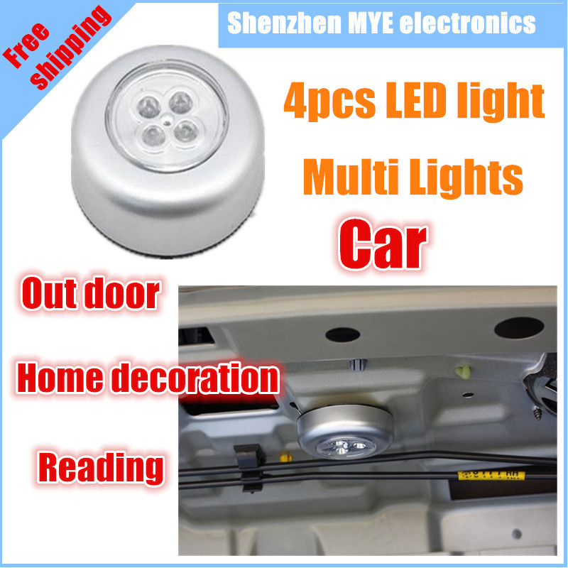 Car battery power lights indoor, car battery terminal blue powder coat