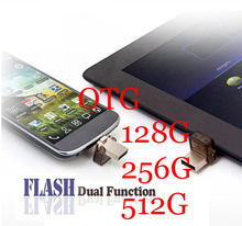 New design Mini 128GB 256GB 512GB Smart Phone Tablet PC USB Flash Drives OTG external storage micro pen drive memory USB stick