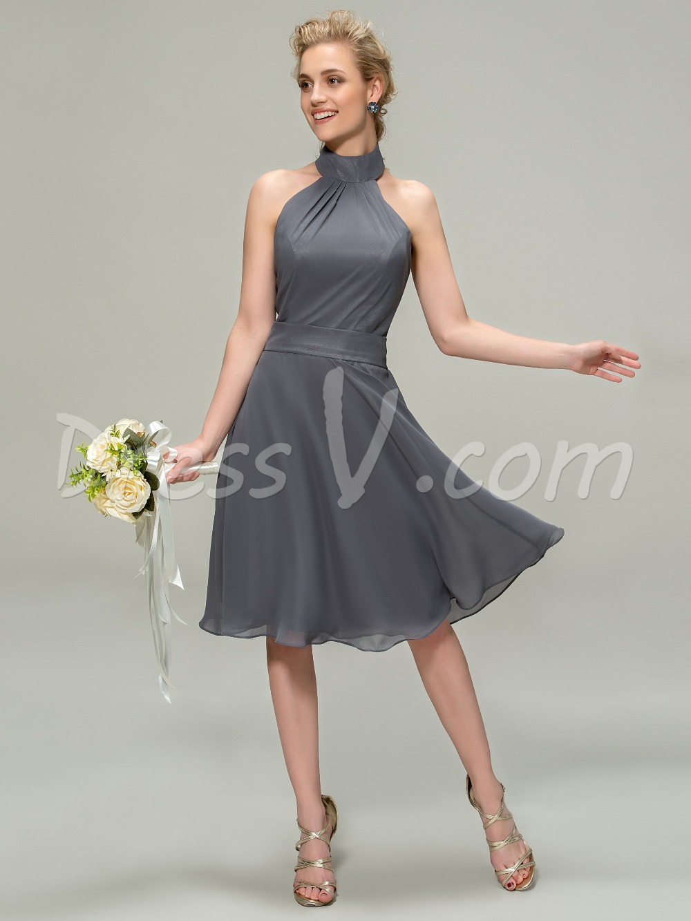 knee length halter dress_Other dresses_dressesss