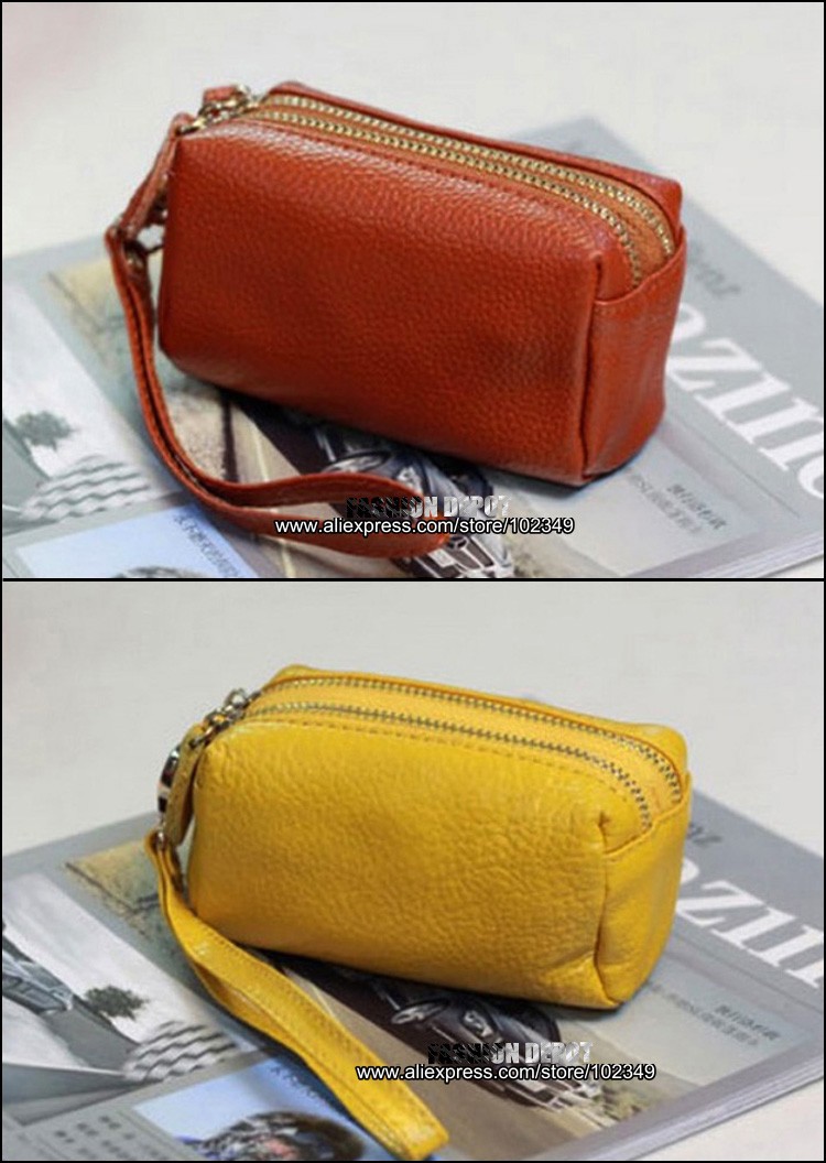 leather wallet women-double zipper-_05-1