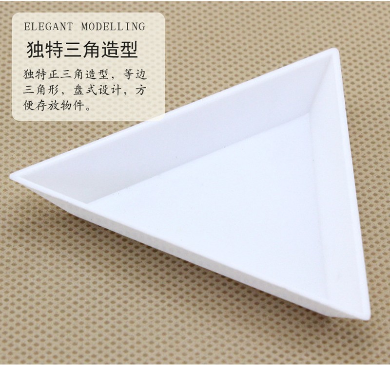 Triangle Plastic Carrying Case Plate (9)