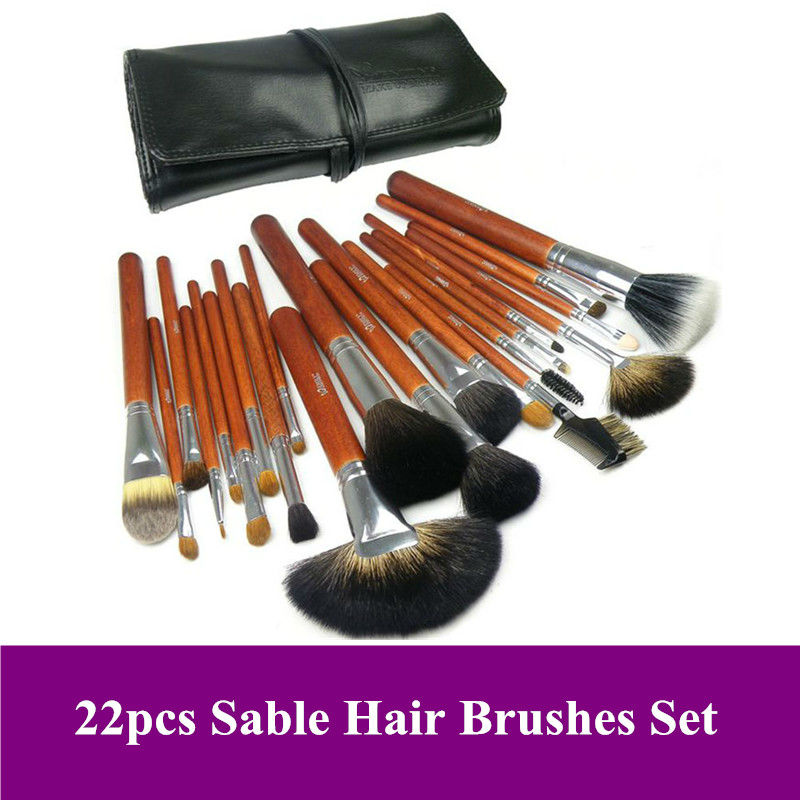 hair Brushes buy brushes Hair  makeup kolinsky natural mink Natural Sets cosmetics Makeup sable Animal