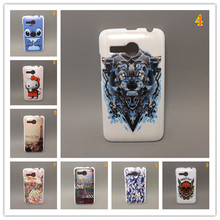 Fashion design Rubber Flower Painting Hard Plastic cell Phone Case for Lenovo A316 A 316 i