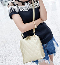 2015 New Mango bags handbags women famous brands hand bag plaid shell shape women messenger bags