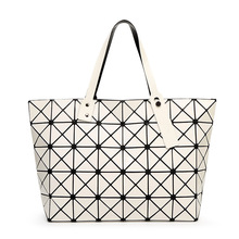 2016 New Bao bao women pearl bag Diamond Lattice Tote geometry Quilted shoulder bag sac bags