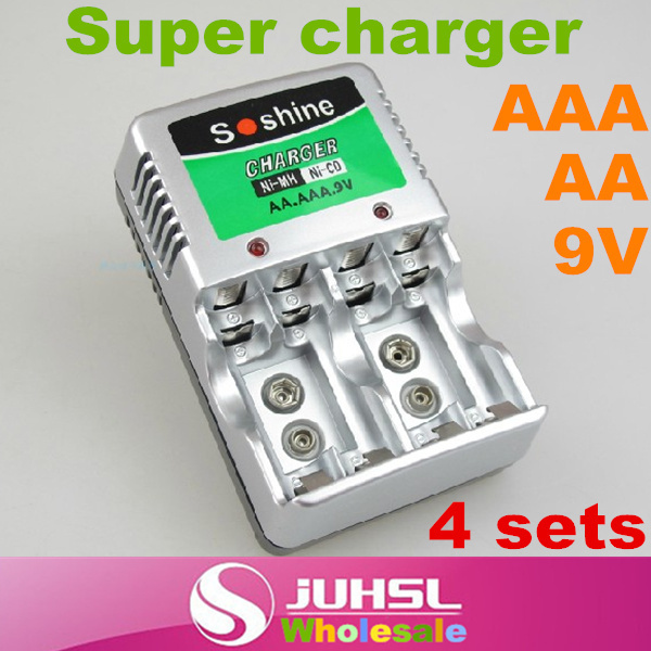 Multifunctional super charger soshine SC Z23 applicable AA AAA 9V ni mh rechargeable battery Chargers Consumer