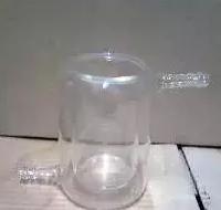 one pc 150ml DOUBLE-DECK glass beaker FREE SHIPPING