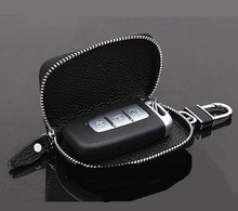 CYP024 Car Genuine Leather Key Wallet Holder Purse Organizers Designer Bags Items Gear Stuff Accessories Supplies
