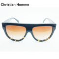 Hot Sunglasses 2017 Christian Homme Brand Sunglasses Women Steampunk 41026 Sunglasses Acetate Sunglasses Top Quality Sun