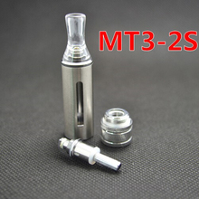 MT3 2S Atomizer eGo Cartomizer Bottom Coil Double Heating Core Huge Vapor Evod Clearomizer E Cigarette
