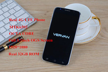 Perfect better than s6 phone vervan v9 mobile phone MTK6592 Octa core android phone 32GB ROM 4G LTE 1920*1080 OGS  smartphone