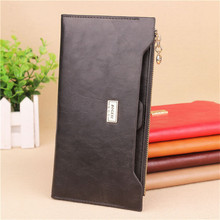 New Fashion Women s Wallet Zipper Long Design Coin Purse Female Colorful Purses Card Holder Leather