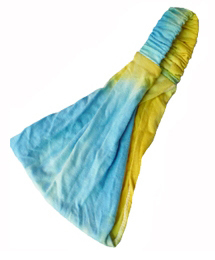 10 шт. boho tie dye хлопок ободки бандана тюрбан обернуть голову эластичный для женщин девушка ленты для волос волосы повязки