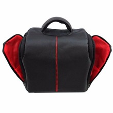 Shoulder Waterproof DSLR SLR Carry Case For Canon Nikon Backpack Camera Bag Free Shipping
