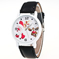 Watch women Relogio Feminino 2016 new brand casual santa claus watches leather quartz watch hot christmas