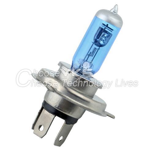 High Low Xenon HID Super White Light Halogen Lamp Auto HeadLight Bulb H4 55W 12V Bulbs