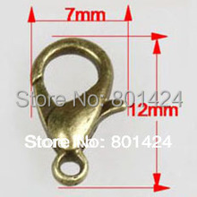 12mm 58 248 zinc alloy lobster clasp parrot clasps hook silver gold antique bronze rhodium claw