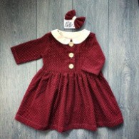 baby girl dot dress (2)