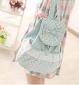 Japan And Korea Style Women Canvas Backpack School Bag For Girls