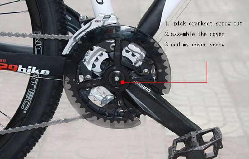 bike plastic chain guard