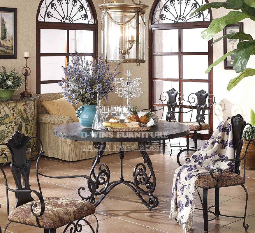 Wrought Iron Dining Room Furniture for Simple Design