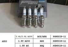 Platinum iridium spark plugs for A200 A6 1.8T/2.4L engine       car spark plug fit for ACZ/AFM/ANZ/ANQ engine ignition
